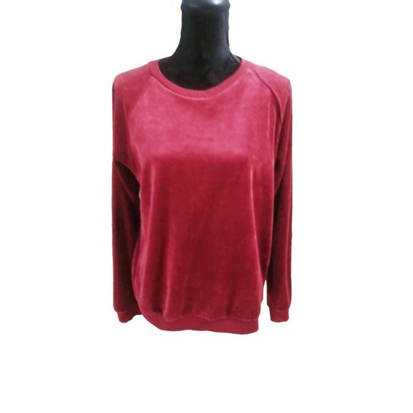 NWT Women's Knox Rose Soft Rib Knit‎ Cuffed Long Sleeve Sweatshirt - Picture 4 of 9